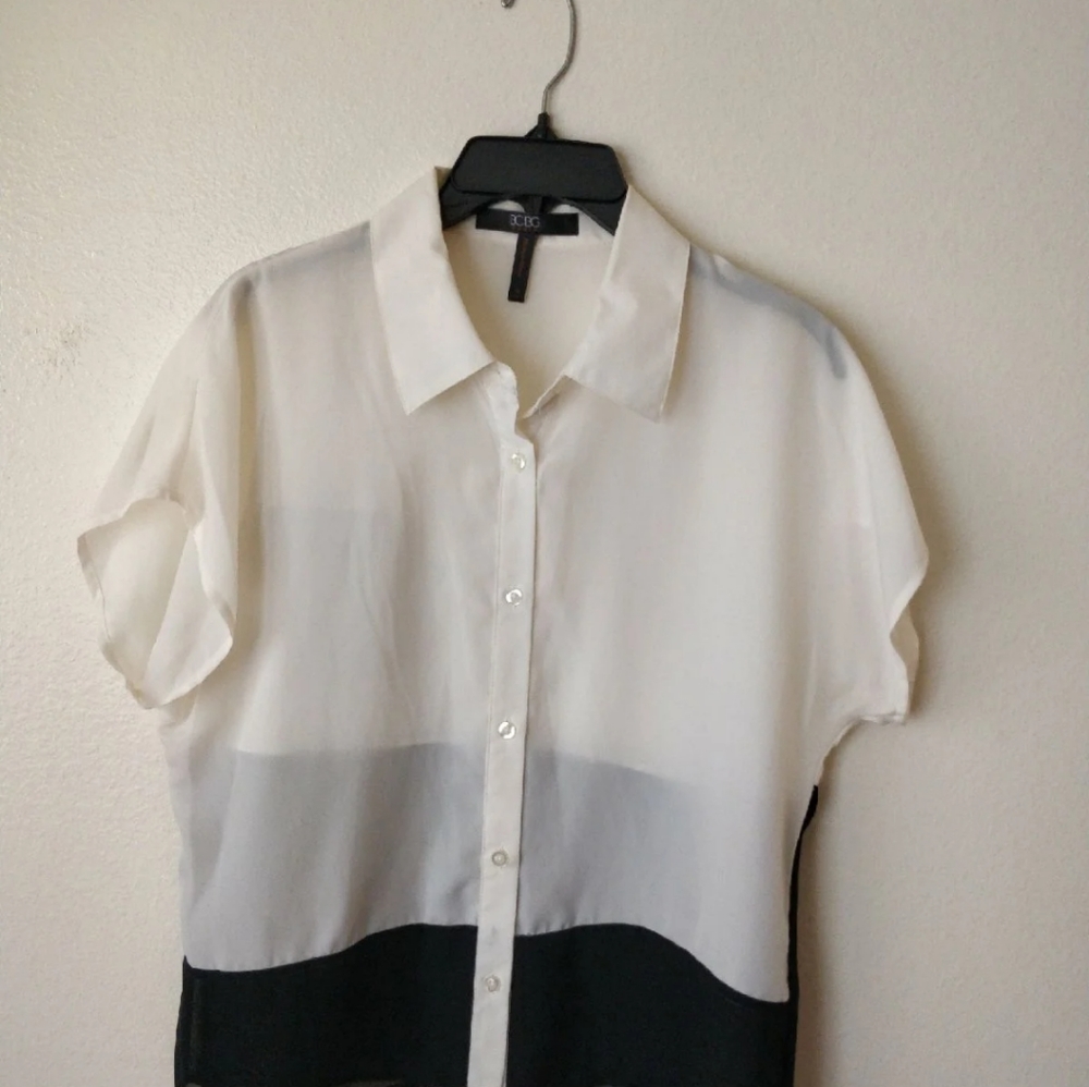 Bcbg color block Blouse